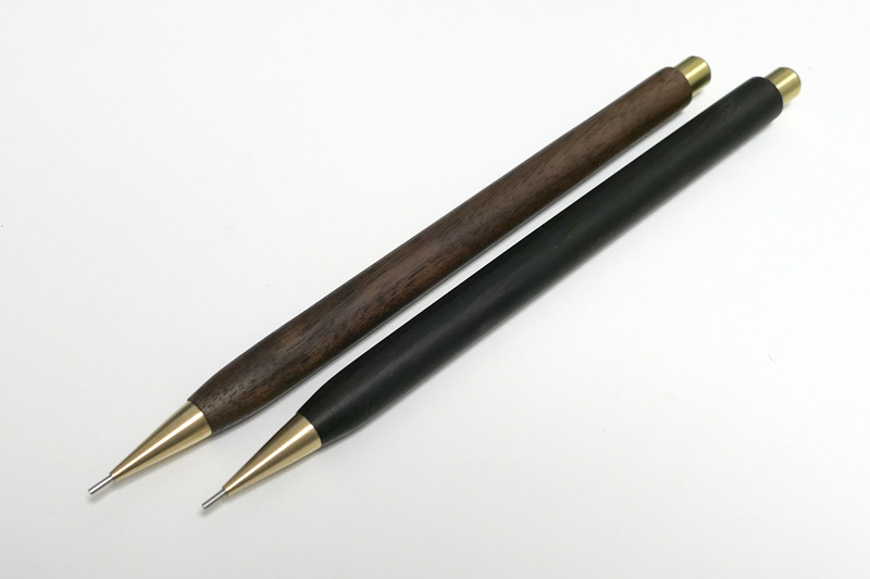 Handmade Walnut and Brass Mechanical Pencil_09