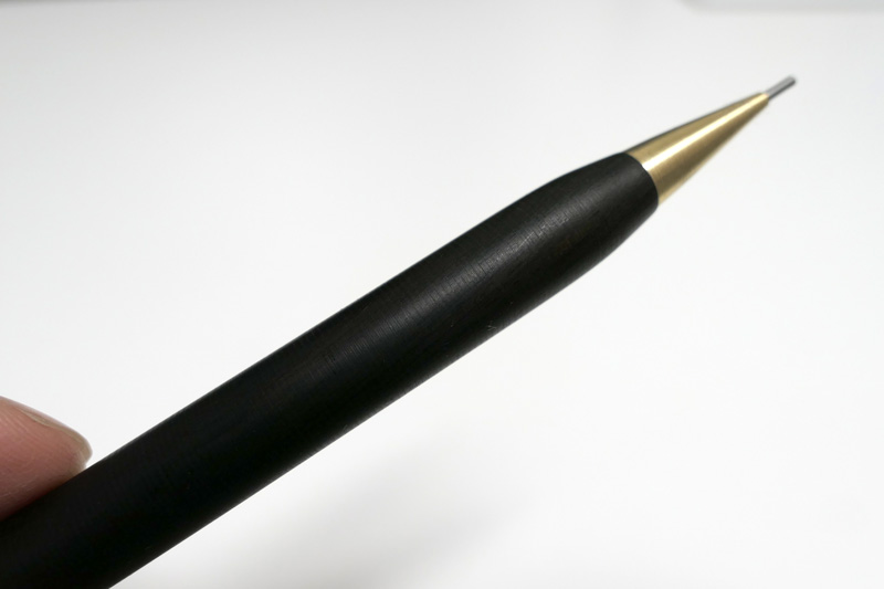 New Handmade Ebony & Brass Hardwood Mechanical Pencil_01
